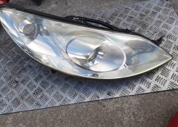 Lampa prawa Przednia Xenon Peugeot 407 ,9660236480