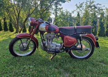 Simson Awo Sport 425 biala tablica