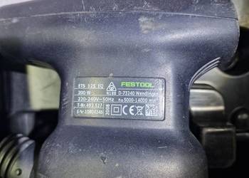 Szlifierka oscylacyjna FESTOOL ETS 125 EQ