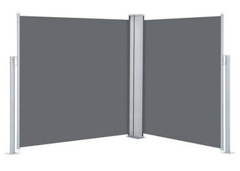 Zwijana markiza boczna antracytowa 140 x 600 cm WM-48456