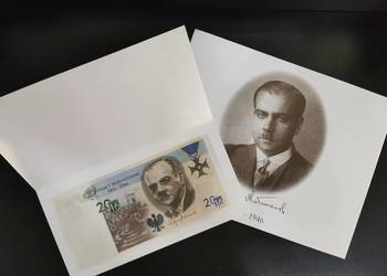 Ignacy Matuszewski Banknot testowy PWPW + folder oryginalny komplet