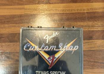 Single-coil Fender Custom Shop Texas Special Strat.
