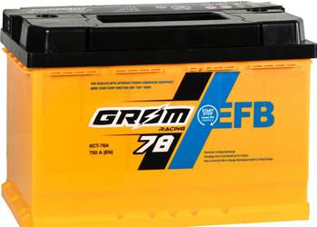 Akumulator 78Ah 750A Grom Racing EFB Akumulator 78Ah 750A Grom Racing EFB