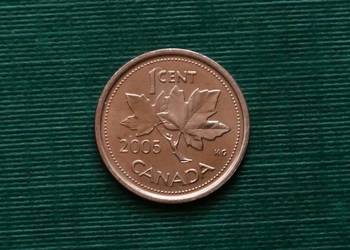 KANADA - 1 cent, 2005r Niemagnetyczna