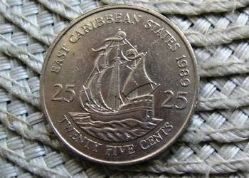 Karaiby 25 Cent 1989r