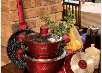 309 zł Garnki lakierowane czerwone Modern