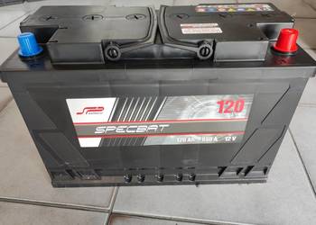 Akumulator 120Ah 850A  SPECBAT AGRO