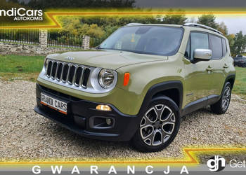 Jeep Renegade 1.4T 140KM # LIMITED # KeyLess # Parktronic # Piękny Kolor #…
