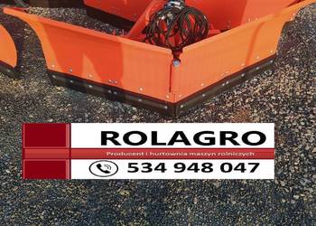 Pług do śniegu hydrauliczny strzałkowy metal-technik