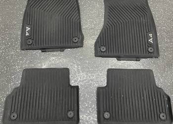 Dywaniki gumowe komplet Audi A4b9
