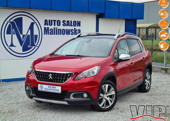 Peugeot 2008 SzklanyDach Navi PDC Kamera 2xPDC Półskóry GripControl Klimat…