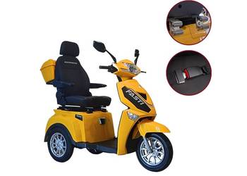 ELECTRORIDE FASTI 3 Max trójkołowy pas + uchwyt na kule