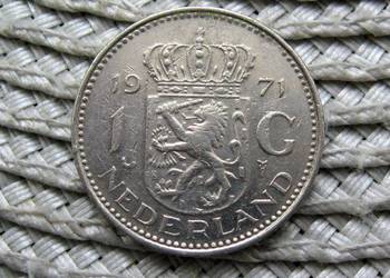 Holandia 1 Gulden 1971r