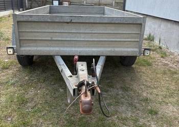 Przyczepka Brenderup 2 osiowa DMC 1000 kg z hamulcem najazdowym