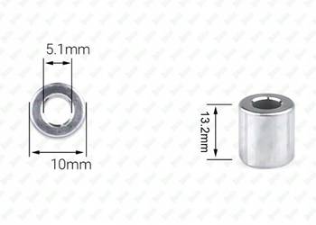 M5X13,2 ALUMINIOWA TULEJKA DYSTANSOWA 3D DRUKARKA DYSTANS BEZ GWINTU V-SLOT