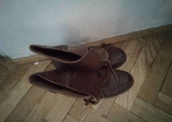 Buty wojskowe opinacze  brązowe PRL lwp duży rozmiar 29,5