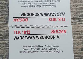 Zeszyt tablic relacyjnych TLK Biebrza, Bocian
