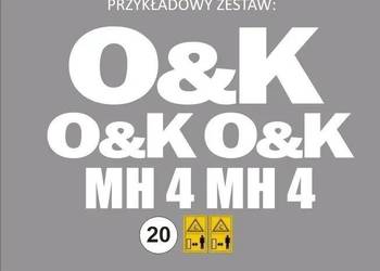 Naklejki naklejka O&K MH 2, 3, 4, 5, 6, city Zamiennik