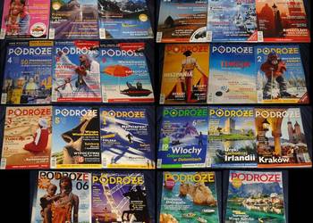Podróże magazyn turystyczny 22 szt.