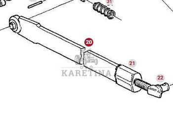 Fendt Favorit 514 Odciąg Odciągi CZĘŚCI H514870040010