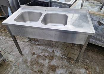 Zlew Gastronomiczny 2 Komorowy 130/60/85