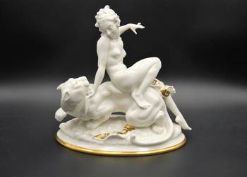 Porcelana Hutschenreuther Ariadna na panterze