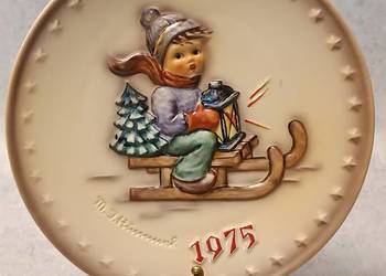 Kolekcjonerski talerz GOEBEL Hummel 5nd Annual Plate 1975 Hum 268 1973