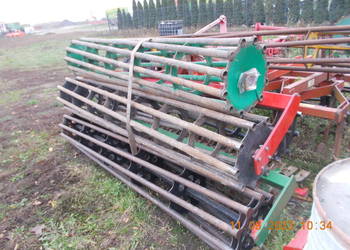 wał rurowy 3 m fi 600 mm unia solidny do talerzówki grubera