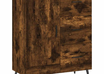 Szafka przydymiony dąb 695x34x90 cm materiał drewnopochodny WM-830281