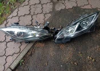 Lampy lampa Lewy+Prawy soczewki reflektory ORYGINAŁ Mazda 6 GH 07- EUROPA