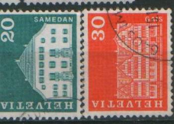 Zn. Szwajcaria  Mi 879, 81, 2, 4  kas  1968