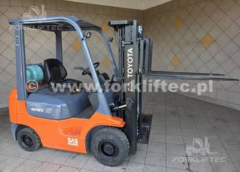 Wózek widłowy TOYOTA 7FGF18 , 1750 kg, Triplex TOYOTA 7FG18 , Linde