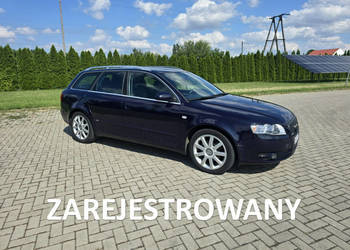 Audi A4 Avant 2,0TDI S-Line,Navigacja.Alufelgi.Skóry,Zarejestrowany B7 (20…
