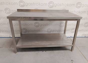 Stół z półką 140x70x85