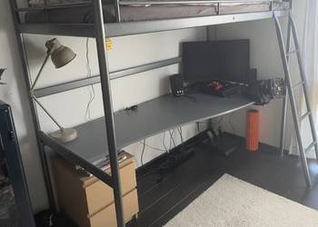 Łóżko biurko Ikea Svarta