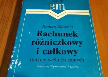 BM 28 Rachunek różniczkowy i całkowy funkcje wielu zmiennych Sikorski