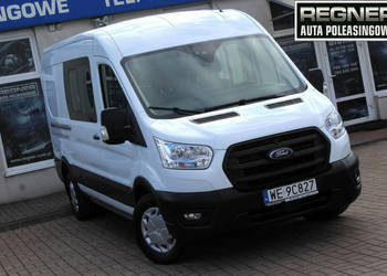Ford Transit 4x4 SalonPL 6-osobowy FV23% Hak Kamera Parktronic Tempomat Gw…