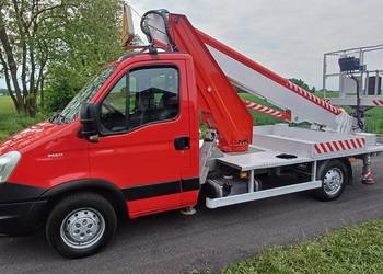 Iveco daily zwyżka podnośnik koszowy Multitel Mt202 DS 20M cmc isoli