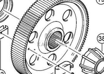CLAAS Jaguar 970 Koło Czołowe Napędu Osi Przedniej Napędowej 0007707461 00…