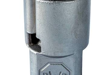 Końcówka-Adapter dolny do profilu fi 27 kwadrat - Inox PWP