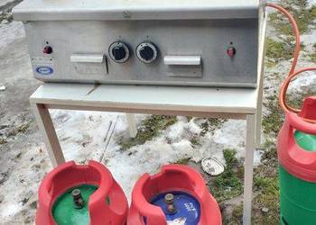 Grill gastronomiczny gazowy lawowy Hendi 2027/075EK