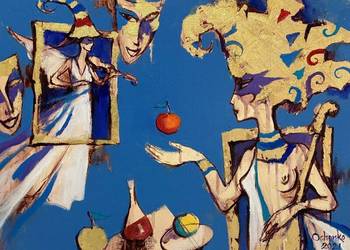 EUGENIUSZ OCHONKO 'LA FIESTA DEL CARNAVAL’, 2021′ akryl
