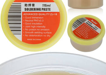 Topnik Lutowniczy Brązowy ZJ-18 | 115ml, Żel, Bez Korozji