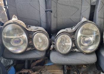 Mercedes E Klasa W210 300TD Lampy Przednie Zwykłe Nie Xenon z Soczewkami