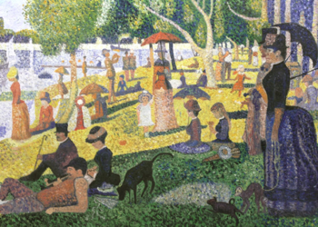 Niedzielne popołudnie na wyspie Grande Jatte - George Seurat