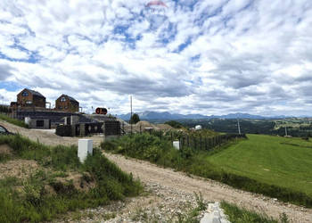Działka w Rzepiskach z widokiem na Tatry.