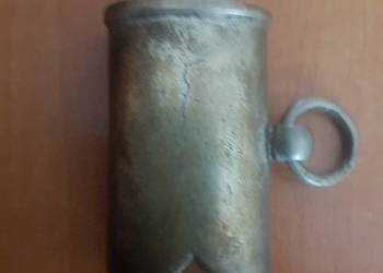 Stare okucie do bagnetu lub sztyleta stan dobry .