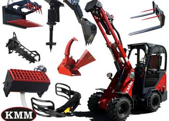 KMM M910 YANMAR 4x4 Terenowy wózek widłowy, Ładowarka teleskopowa