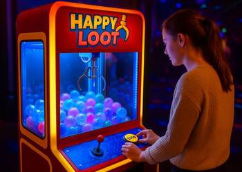 Wynajem łapy szczęścia Claw Machine losująca dająca nagrody wynajem maszyn
