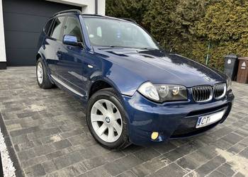 BMW x3 3.0D 2005r Manual Zadbana Kamera Cofania
